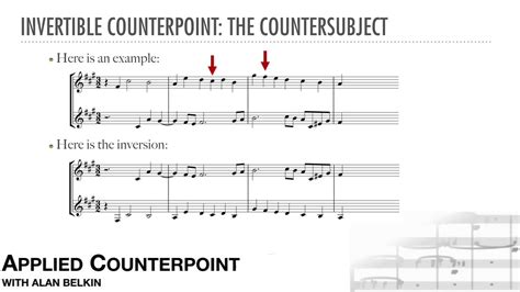 對位|拆解巴哈：轉換對位法（Invertible Counterpoint）